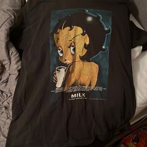 Vintage 1995 Betty boop Milk t-shirt